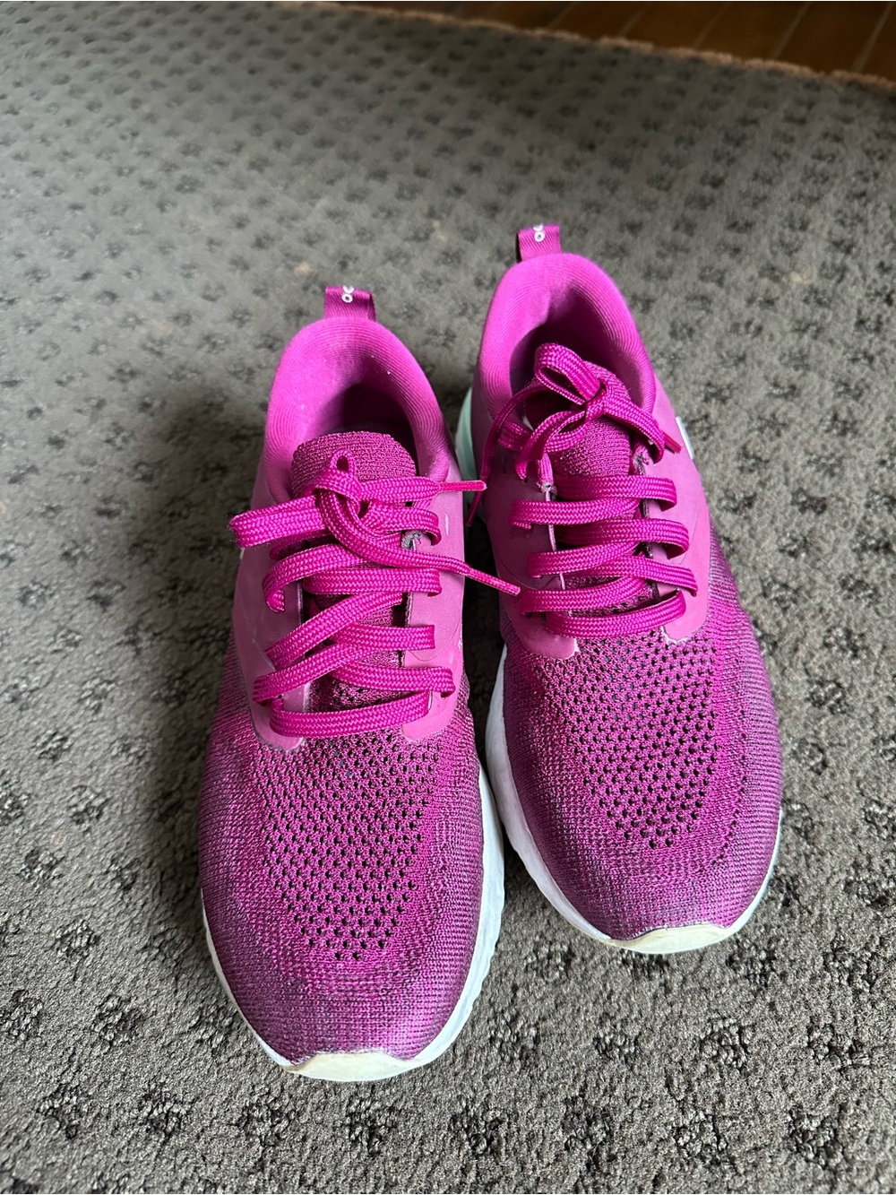 Nike Women’s Magenta Knit Running Sneakers